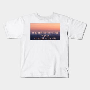 Internal perception-peachy Kids T-Shirt